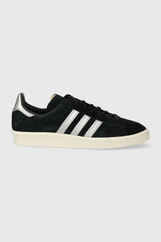 Велурени маратонки adidas Originals Campus 80s GX7330 велур черен GX7330