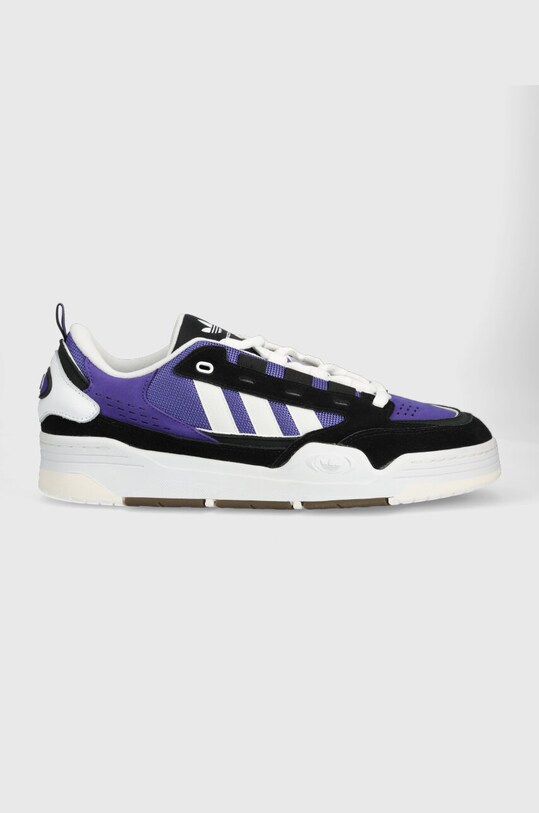 Kožené tenisky adidas ADI2000 plochá fialová GZ6201