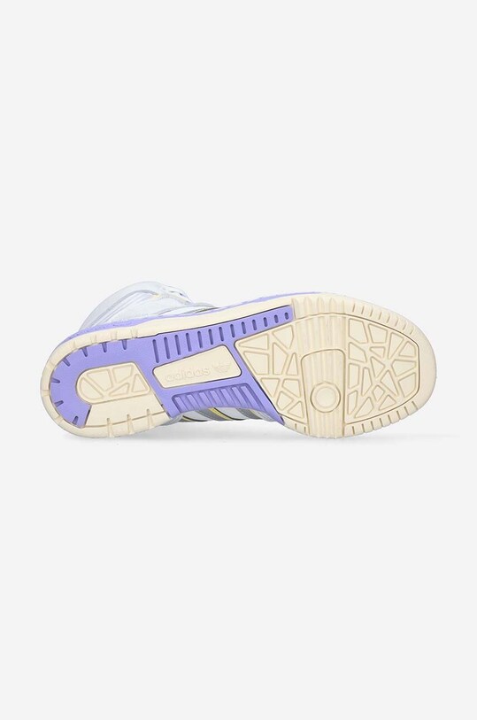 adidas Originals sneakersy skórzane Rivalry Hi W biały HQ4428