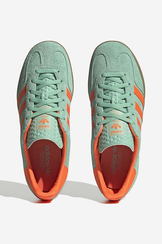 adidas leather sneakers Gazelle Indoor W green HQ8714