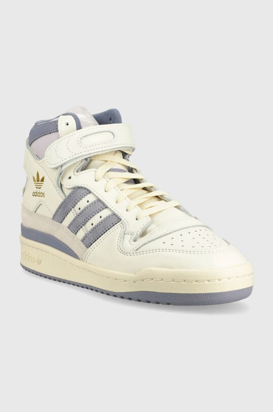 adidas Originals trampki skórzane Forum 84 HI ID7316 fioletowy AA00