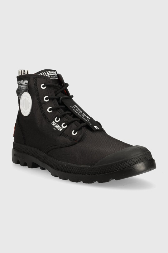 Kecky Palladium Pampa Lite Overlab 76639.001.M. černá AA00