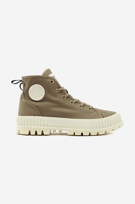 Kecky Palladium Pallashock Organic 2 Planet friendly hnědá 78568.377.M
