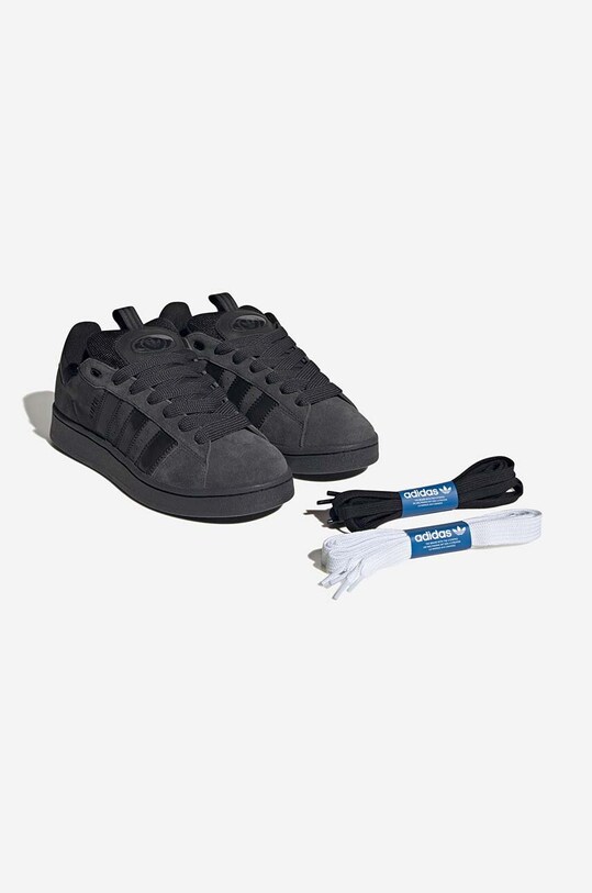 adidas Originals sneakersy zamszowe Campus HQ9072 czarny AA00