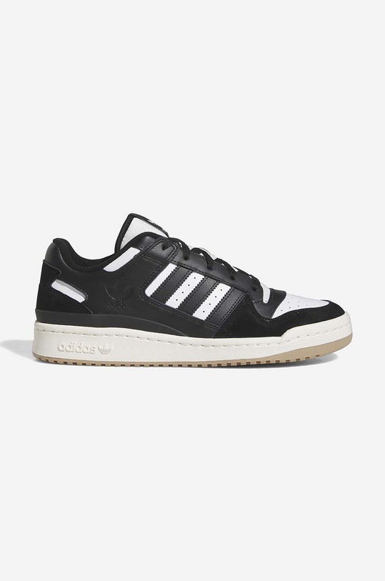 adidas Originals sneakersy Forum Low skóra zamszowa czarny ID6857