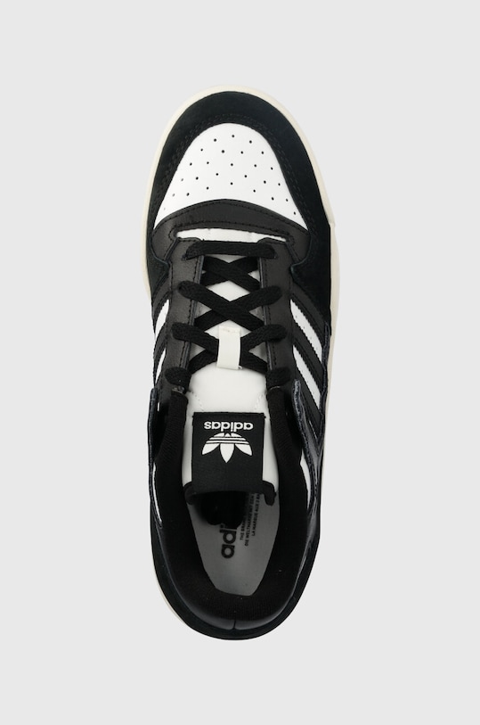 Kožne tenisice adidas Originals Forum Low crna ID6862