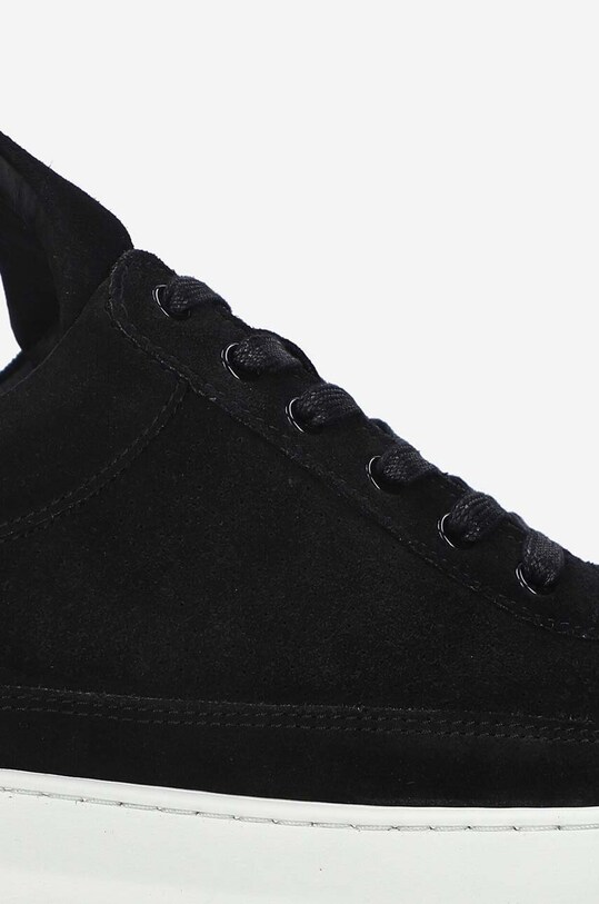 Filling Pieces suede sneakers Low Top Perforated 10120101861 black