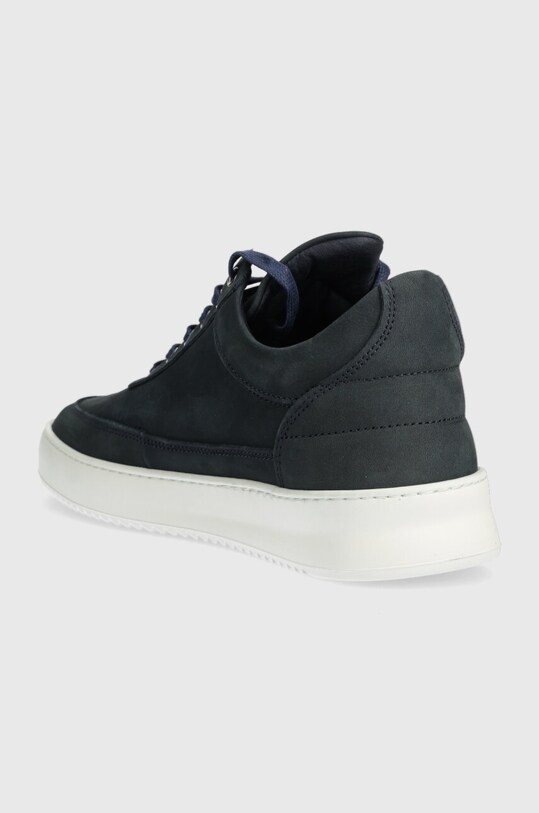 Scarpe Filling Pieces sneakers in camoscio 25122842001 blu navy