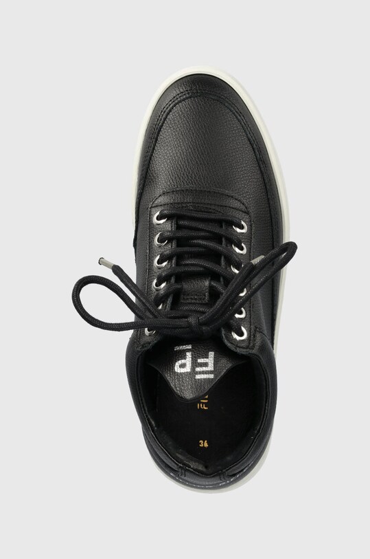 Замшевые кроссовки Filling Pieces Low Top Ripple чёрный 10128821861.
