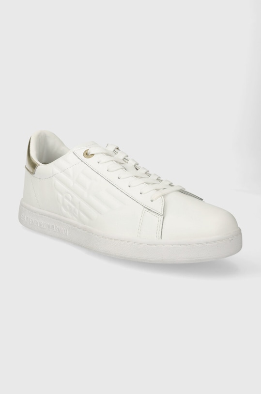 EA7 Emporio Armani sneakersy skórzane X8X001.XCC51.R579. biały AA00