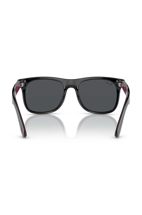 Ray-Ban okulary przeciwsłoneczne dziecięce JUNIOR JUSTIN czarny 0RJ9069S.B