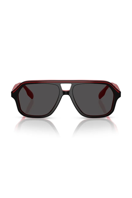 Burberry okulary przeciwsłoneczne pilotki dziecięce 0JB4340 czerwony AA00