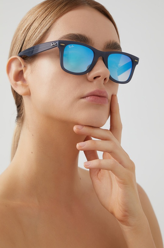 Ray-Ban - Okulary 0RB4340.50.62324O granatowy 0RB4340.50.62324O