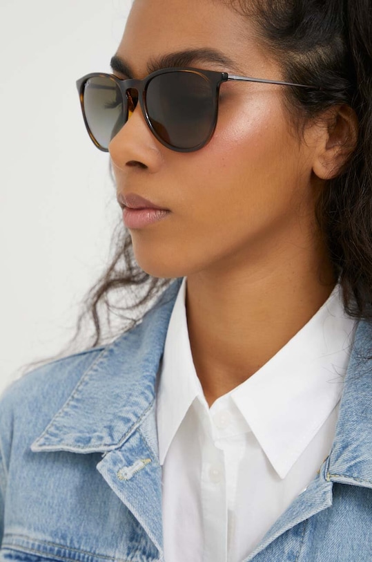 Ray-Ban - Окуляри Erika коричневий 0RB4171.710TS.54