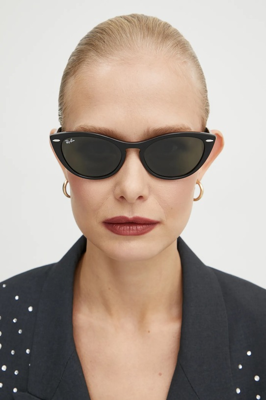 Ray-Ban – Okulary NINA czarny 0RB4314N.601/31.54