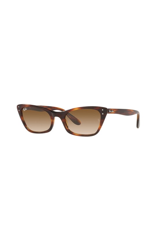 Ray-Ban okulary przeciwsłoneczne LADY BURBANK 0RB2299 brązowy AA00