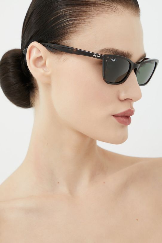 Sluneční brýle Ray-Ban LADY BURBANK hnědá 0RB2299