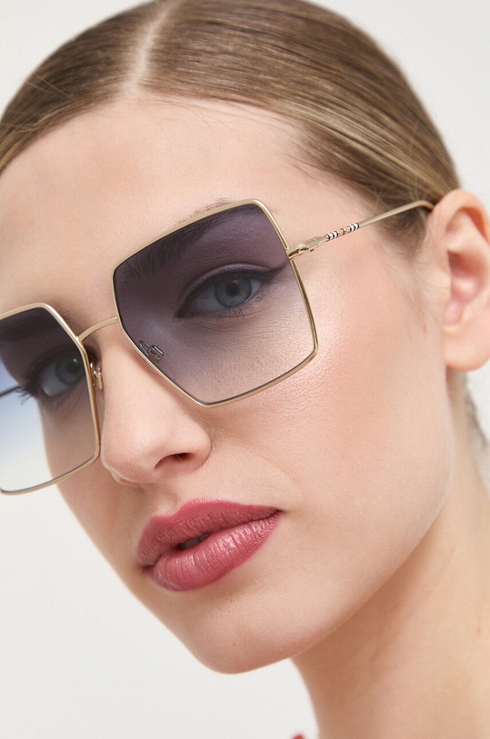 Burberry ochelari de soare galben 0BE3133