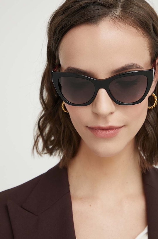 Emporio Armani okulary przeciwsłoneczne 0EA4176 czarny AA00