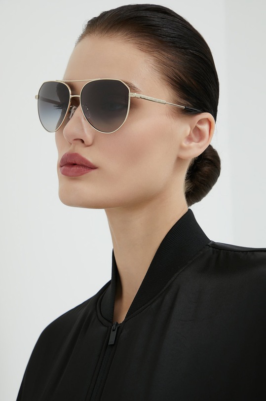 Sluneční brýle Michael Kors žlutá 0MK1109.10148G