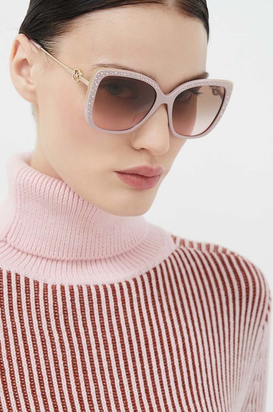 Слънчеви очила Michael Kors розов 0MK2161BU