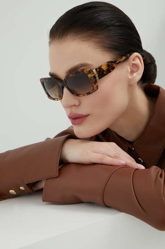 Sluneční brýle Michael Kors hnědá 0MK2165
