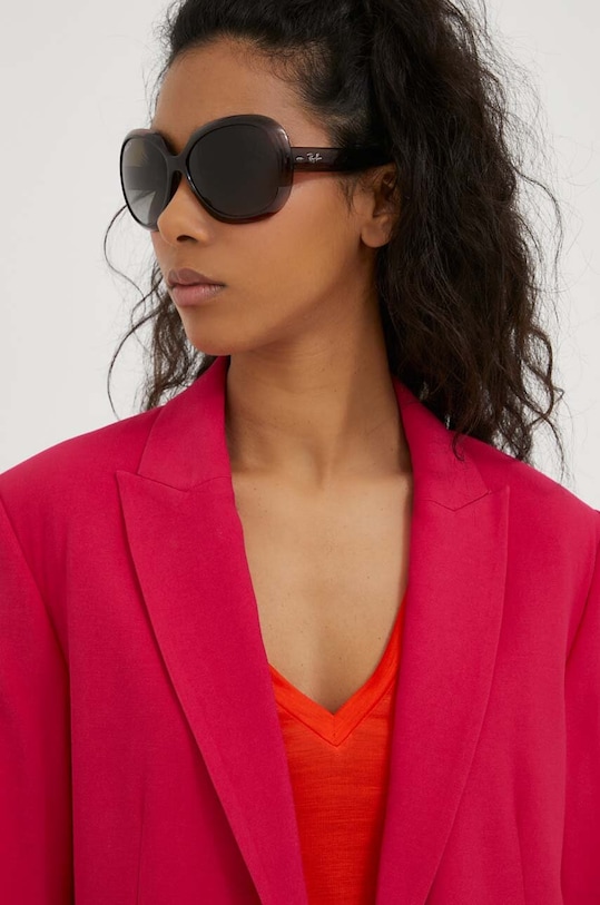 Ray-Ban okulary przeciwsłoneczne JACKIE OHH II brązowy 0RB4098