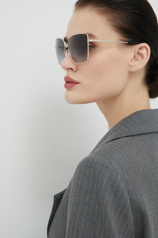 Sluneční brýle MICHAEL Michael Kors zlatá 0MK1108