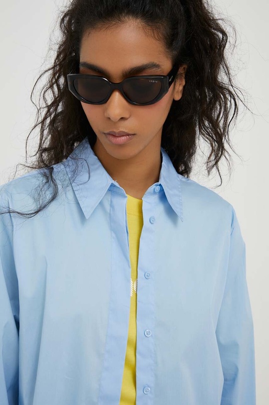 VOGUE okulary przeciwsłoneczne x Hailey Bieber brązowy 0VO5438S