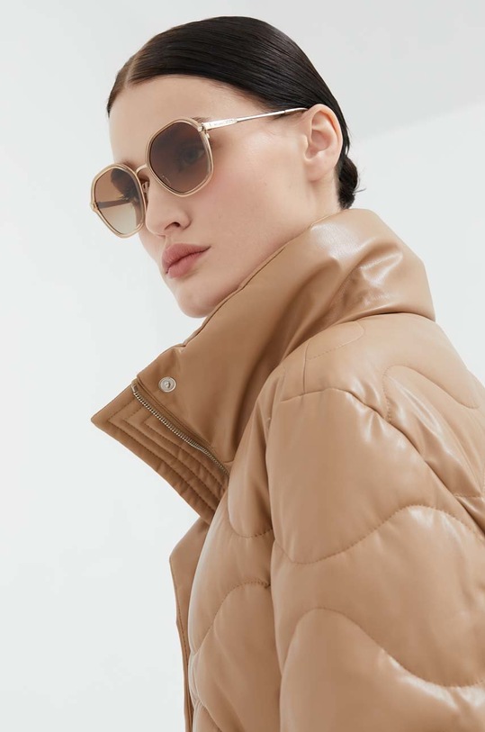 Michael Kors okulary przeciwsłoneczne gradientowa brązowy 0MK1114