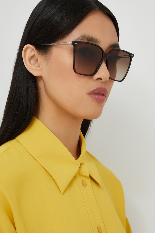 BOSS okulary przeciwsłoneczne BOSS.1388/S jednolita czarny BOSS.1388/S