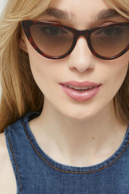 Akcesoria Love Moschino okulary przeciwsłoneczne MOL049/S brązowy