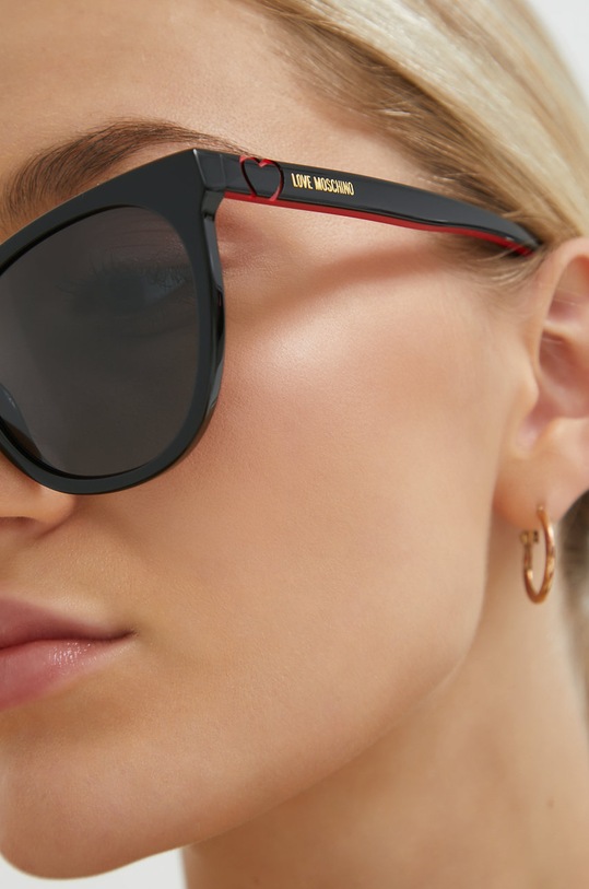 Love Moschino okulary przeciwsłoneczne MOL039/S czarny AA00