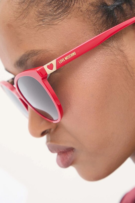 Akcesoria Love Moschino okulary przeciwsłoneczne MOL041/S czerwony