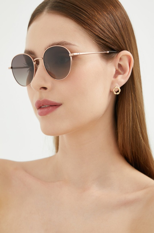 Tommy Hilfiger okulary przeciwsłoneczne jednolita złoty TH.1877/S