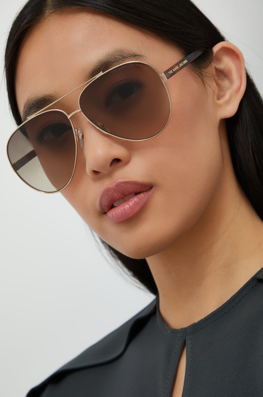Marc Jacobs okulary przeciwsłoneczne jednolita brązowy MARC.522/S