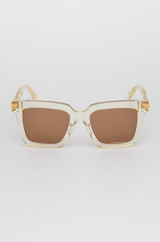 Akcesoria Bottega Veneta okulary przeciwsłoneczne BV1005S beżowy
