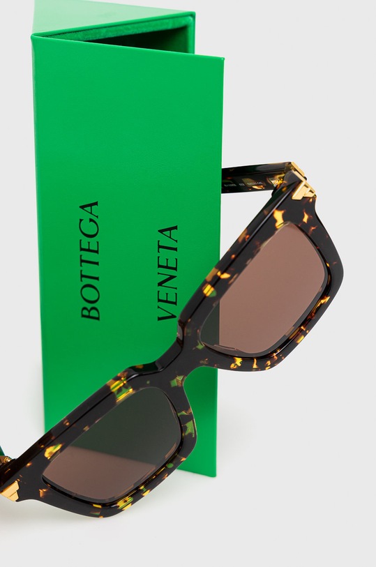 Сонцезахисні окуляри Bottega Veneta BV1005S коричневий
