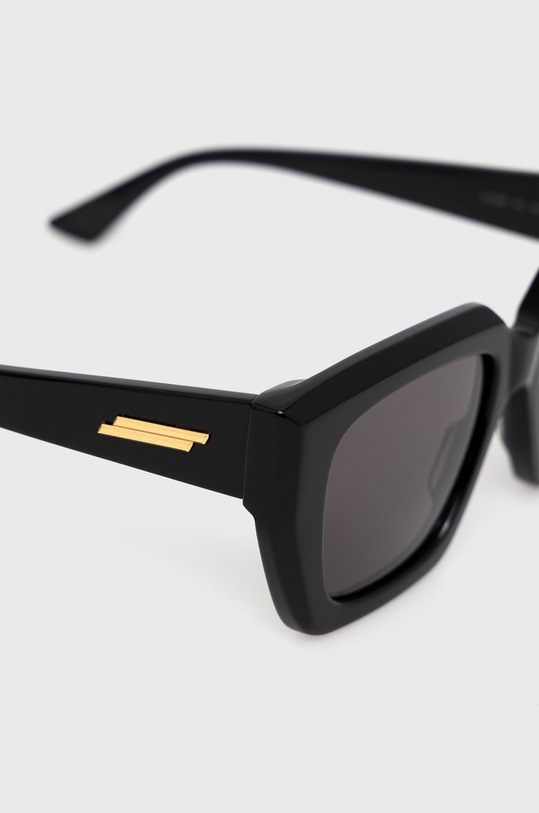 Bottega Veneta okulary przeciwsłoneczne czarny BV1030S