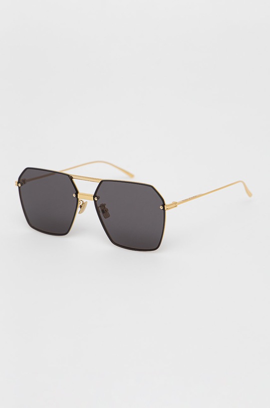 Bottega Veneta okulary przeciwsłoneczne BV1045S złoty AA00