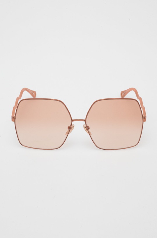 Akcesoria Chloé okulary przeciwsłoneczne CH0054S różowy