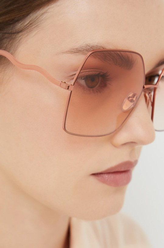 Сонцезахисні окуляри Chloé CH0054S рожевий