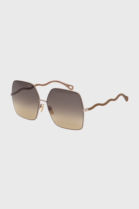 Chloé okulary przeciwsłoneczne CH0054S brązowy AA00