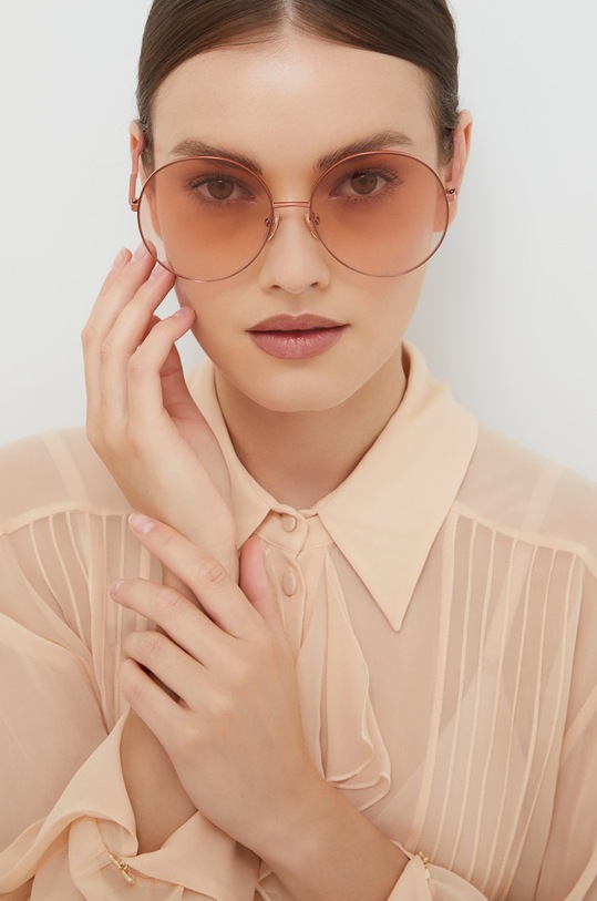 Chloé okulary przeciwsłoneczne gradientowa różowy CH0055S