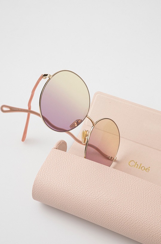 Slnečné okuliare Chloé fialová CH0055S