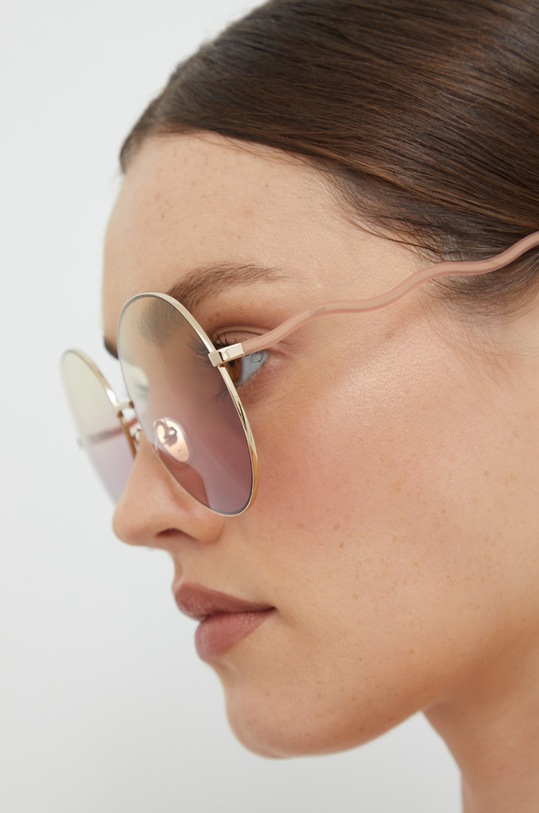 Slnečné okuliare Chloé CH0055S fialová