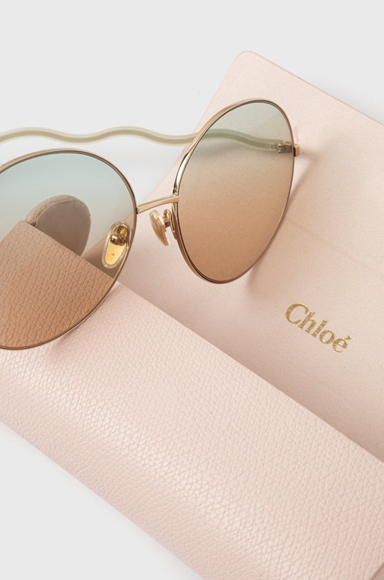 Chloé okulary przeciwsłoneczne brązowy CH0055S