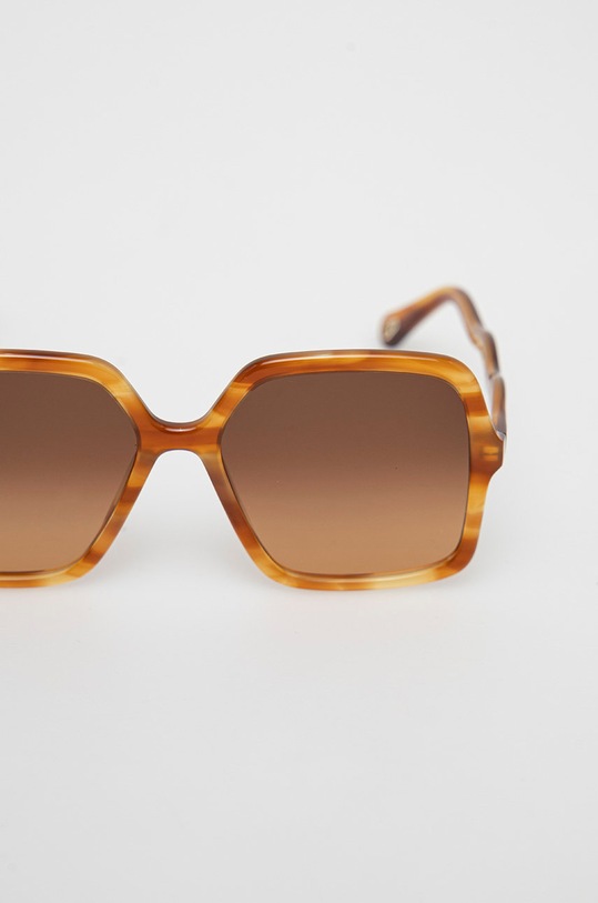Akcesoria Chloé okulary przeciwsłoneczne CH0086S brązowy
