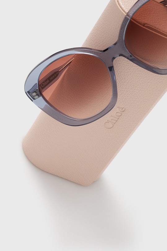 Chloé okulary przeciwsłoneczne CH0081S niebieski