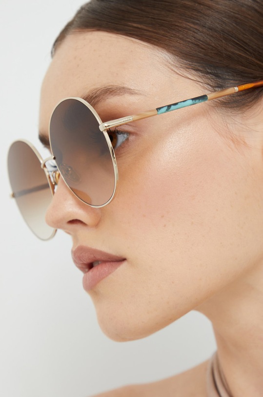 Γυαλιά ηλίου Chloé CH0112S καφέ